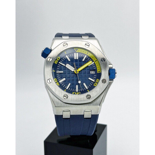Custom Seiko Mod • Blue AP ROO • 46mm